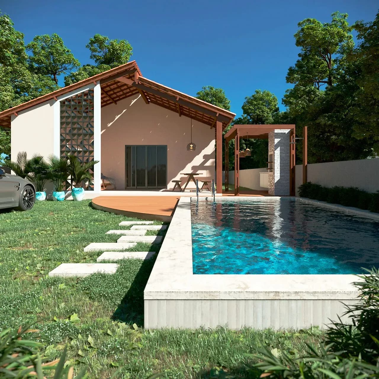 Projeto de arquitetura residencial em Recife — Sua Arquiteta Agni Garcia